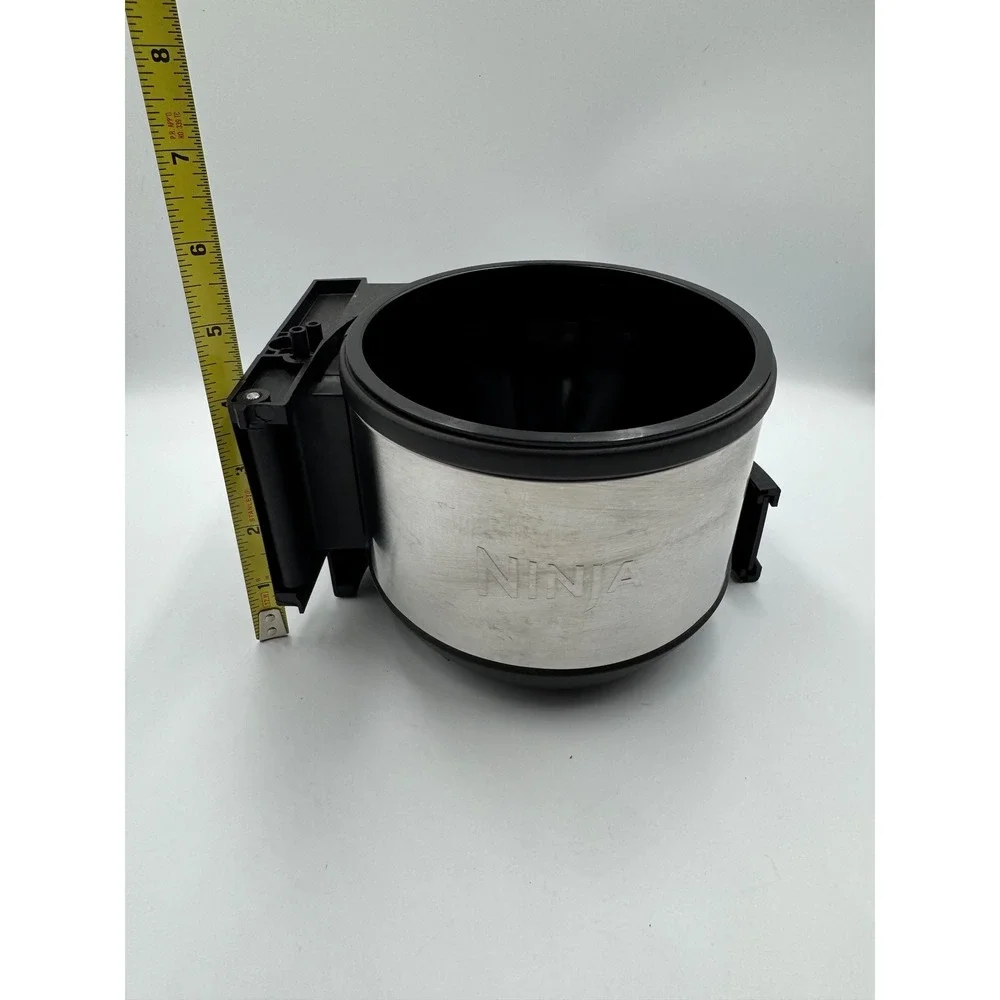 Ninja Removable Brew Basket Filter Holder (CP301) Silver Black Stainless Steel